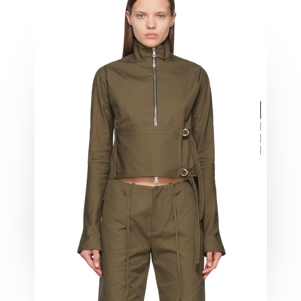 Ioannes Khaki Combat Jacket